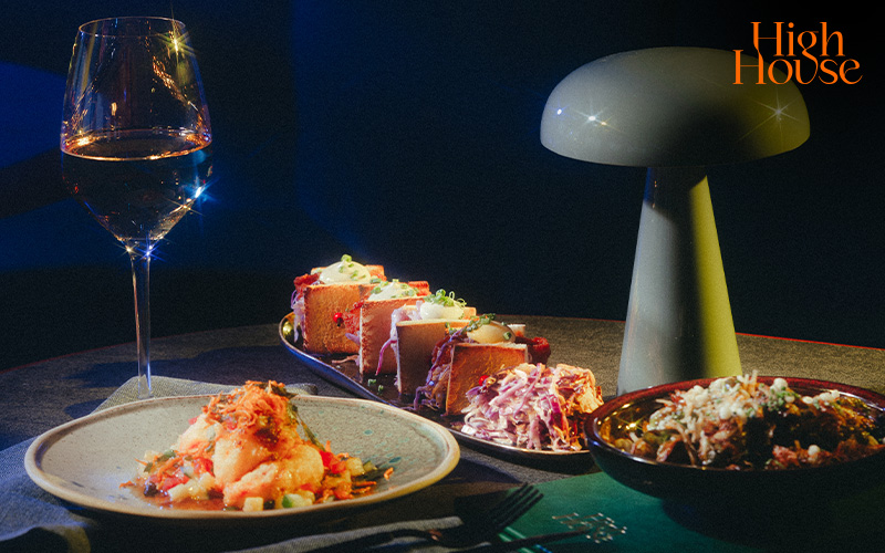 High House's dishes and drinks for a solo date