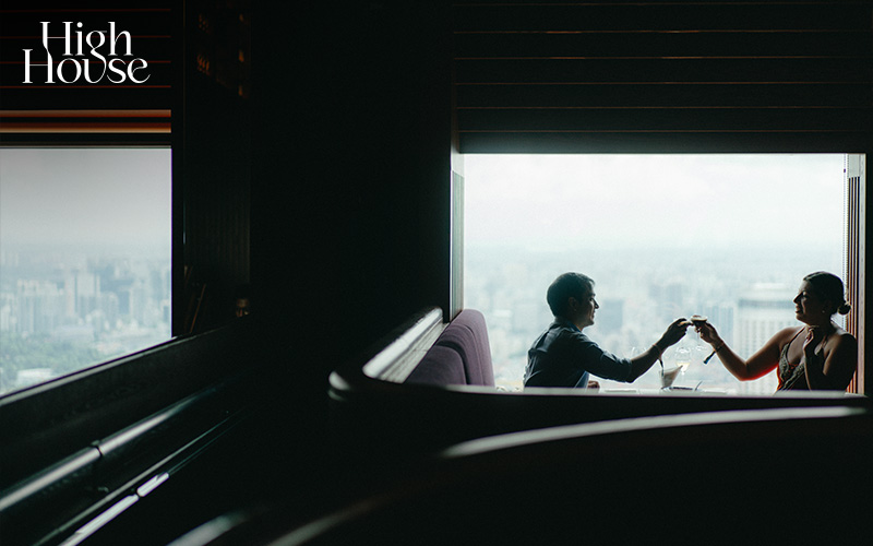 HighHouse restaurant for a business lunch