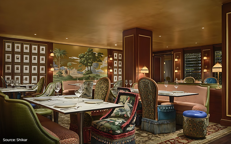 Shikar restaurant for an upscale lunch experience