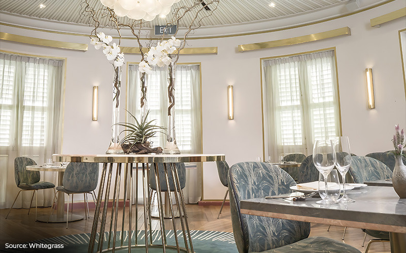 Whitegrass restaurant for a sophisticated lunch